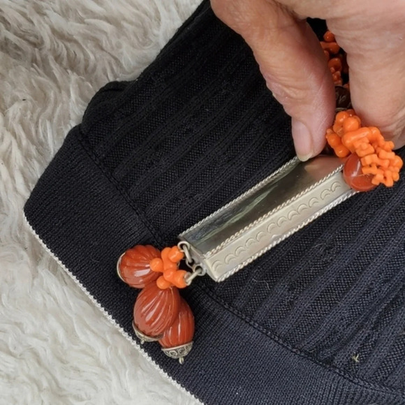 Vintage SeedBead Boho 80's Necklace - Picture 8 of 8